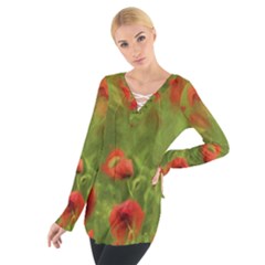 Poppy Ii - Wonderful Summer Feelings Women s Tie Up Tee