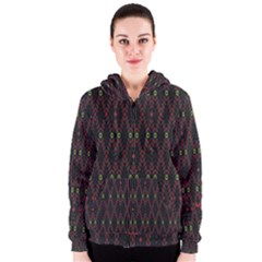 Blax In Color Women s Zipper Hoodie by MRTACPANS