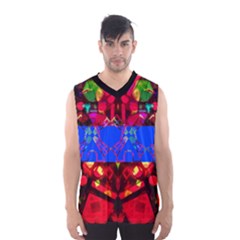 Geometric Free Will Men s Basketball Tank Top