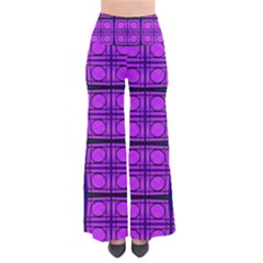 Bright Pink Mod Circles Pants