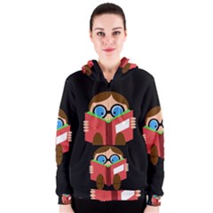 Brainiac  Women s Zipper Hoodie