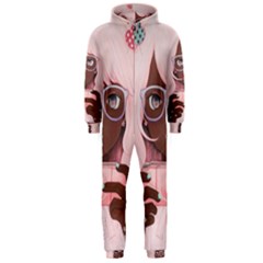 Gamergirl 3 P Hooded Jumpsuit (men)  by kaoruhasegawa