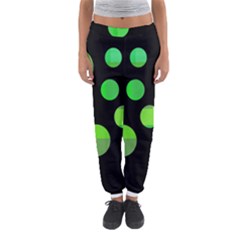 Green Circles Women s Jogger Sweatpants