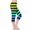 Rainbow Stripes Capri Leggings  View4