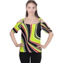 Colors of 70 s Women s Cutout Shoulder Tee View1