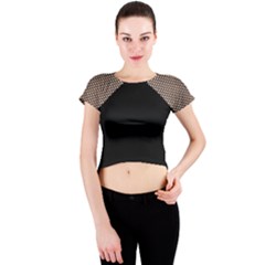 Holes2 3 Crew Neck Crop Top