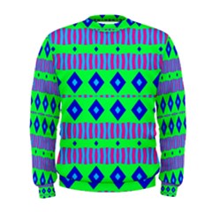 Rhombus And Stripes                                                                                    Men s Sweatshirt