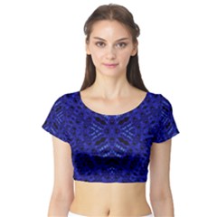 Hydrogen Short Sleeve Crop Top (tight Fit)