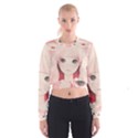 Spring Rain? Women s Cropped Sweatshirt View1