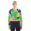 Crazy abstraction Women s Cropped Sweatshirt View2