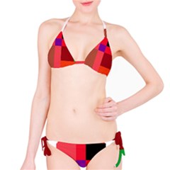 Colorful Abstraction Bikini Set by Valentinaart