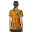 Orange shapes                                                                                        Women s Cotton Tee View2