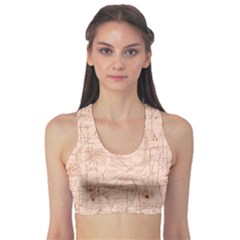 Elegant Patterns Sports Bra by Valentinaart