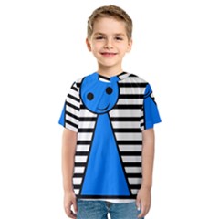 Blue Pawn Kid s Sport Mesh Tee