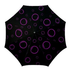 Purple Bubbles  Golf Umbrellas by Valentinaart