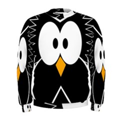 Black Owl Men s Sweatshirt by Valentinaart