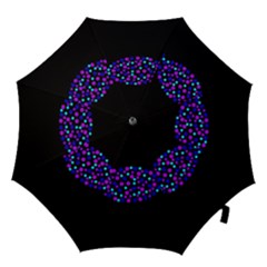 Purple Fish Hook Handle Umbrellas (large) by Valentinaart