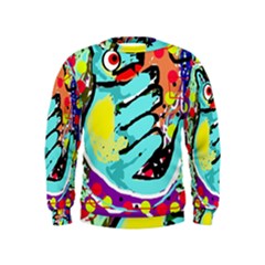 Abstract Animal Kids  Sweatshirt