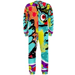 Abstract Animal Onepiece Jumpsuit (men) 