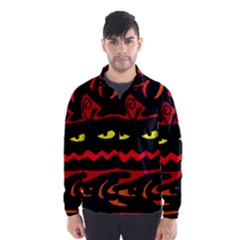 Halloween Pumpkin Wind Breaker (men) by Valentinaart