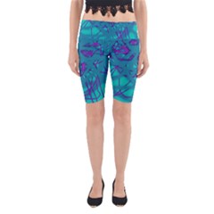 Chaos Yoga Cropped Leggings