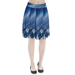 Space Photography Pleated Skirt by vanessagf