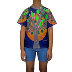 Daydream Kid s Short Sleeve Swimwear