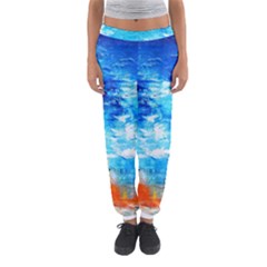 Wild Sea Themes Art Prints Women s Jogger Sweatpants