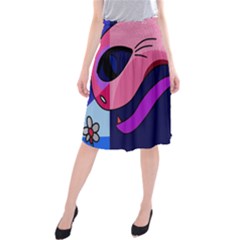 Strange Love Midi Beach Skirt