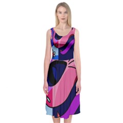 Strange Love Midi Sleeveless Dress