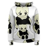 Halloween sad monster Women s Pullover Hoodie