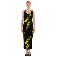 Yyyyyyyyyyjyjtgtg Fitted Maxi Dress by MRTACPANS