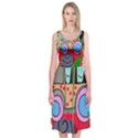 Tractor Midi Sleeveless Dress View1