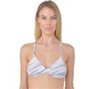 Lilac stripes Reversible Tri Bikini Top View3