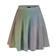 Between The Rainbow High Waist Skirt