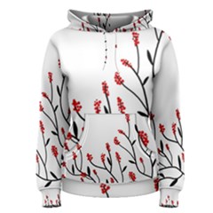 Elegant Tree Women s Pullover Hoodie