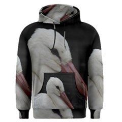 Wild Stork Bird Men s Pullover Hoodie by picsaspassion