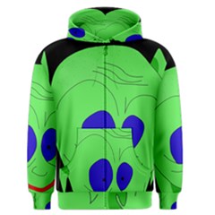 Alien By Moma Men s Zipper Hoodie by Valentinaart