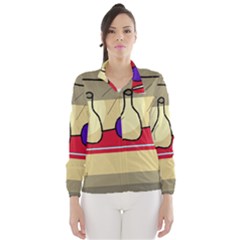 Decorative Art Wind Breaker (women)