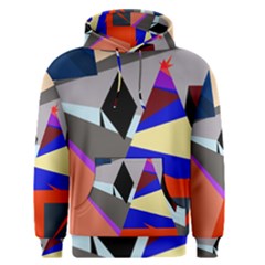 Geometrical Abstract Design Men s Pullover Hoodie by Valentinaart