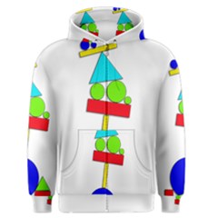 Balance  Men s Zipper Hoodie by Valentinaart