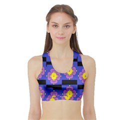 Freind Sports Bra With Border