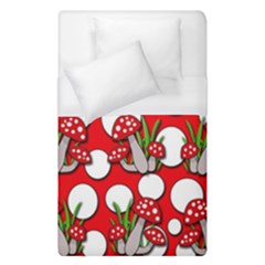 Mushrooms Pattern Duvet Cover (single Size)