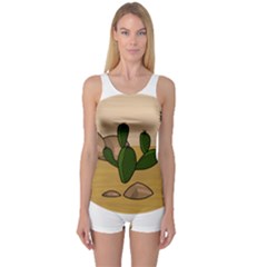 Desert 2 One Piece Boyleg Swimsuit