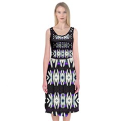 A Touch Of Japan Midi Sleeveless Dress