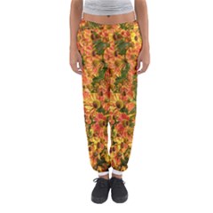 Helenium Flowers And Bees Women s Jogger Sweatpants