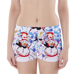 Snowman Boyleg Bikini Wrap Bottoms