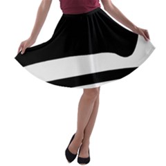 Fantasy A-line Skater Skirt by Valentinaart