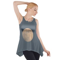 The Moon And Blue Sky Side Drop Tank Tunic