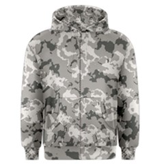 Winter Camouflage Men s Zipper Hoodie by RespawnLARPer